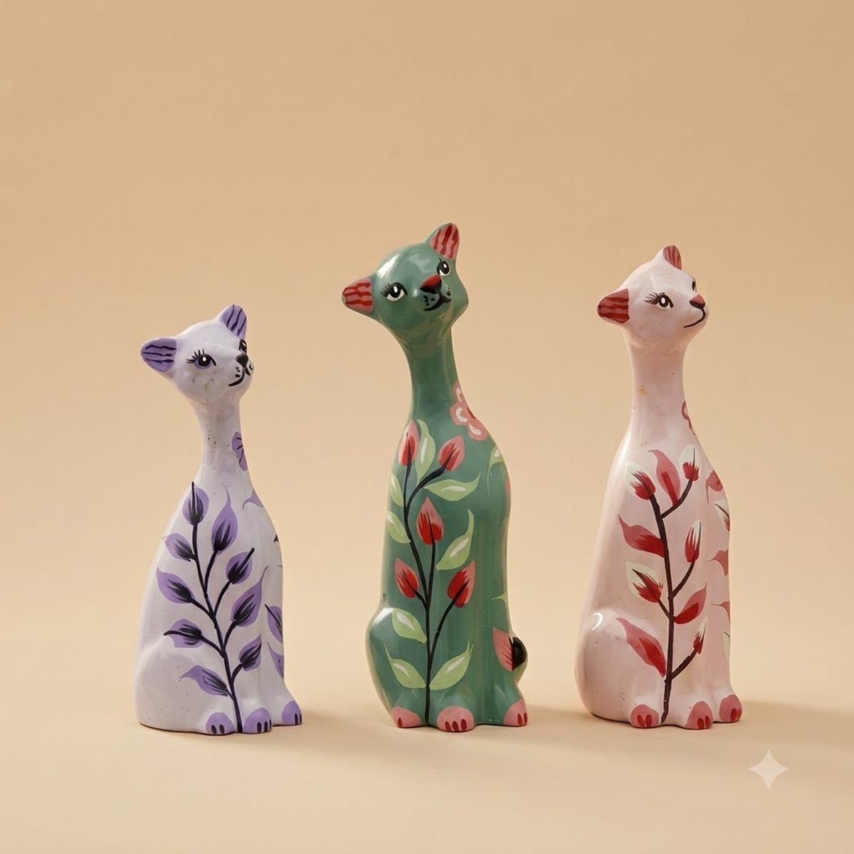Ritu Cats Decor Set